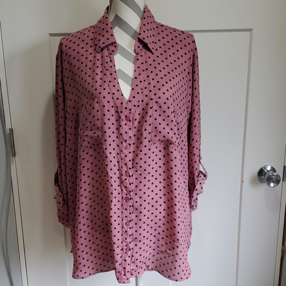 Cute polka dot blouse